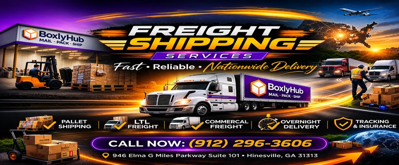 Freight and Cargo Shipping
